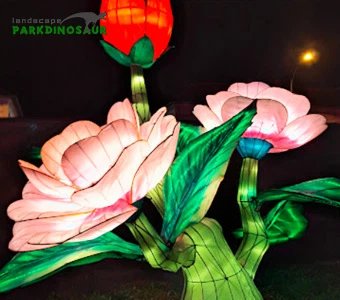 Heldere lantaarnvertoningen