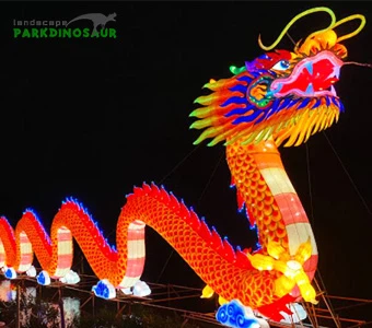 Lichtshow Dragon Lantaarns